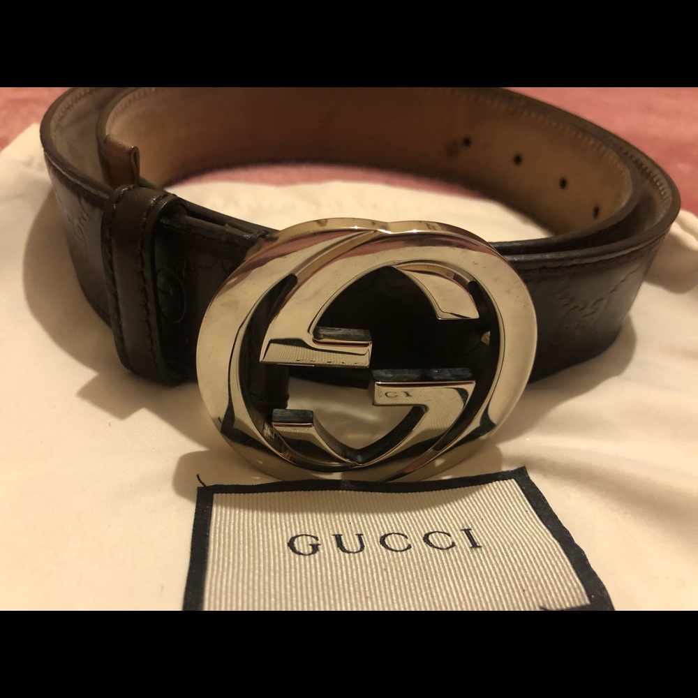 Men’s Brown Gucci Belt